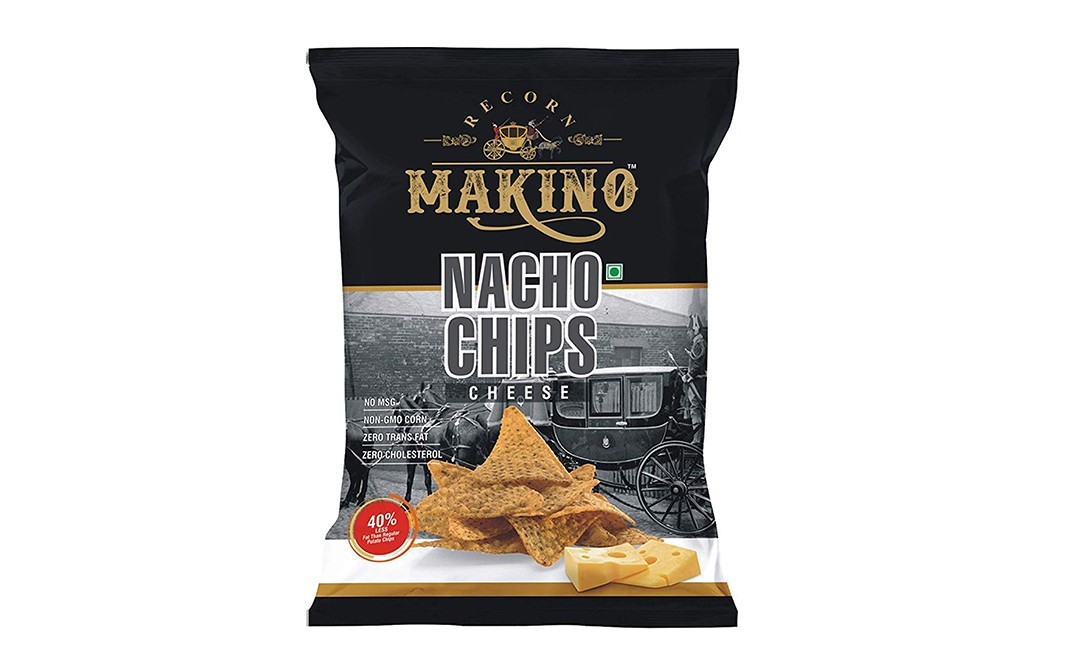 Makino Nacho Chips Cheese    Pack  60 grams
